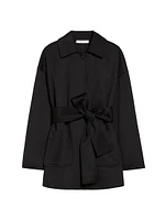 Rauche Belted Jersey Jacket