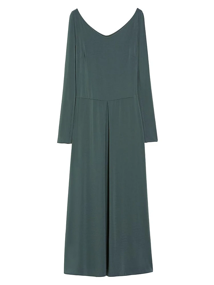 Valido V-Neck Jersey Maxi Dress