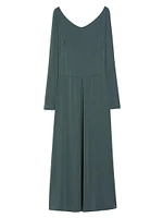 Valido V-Neck Jersey Maxi Dress