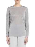 Etra Sparkly Knit Blouse