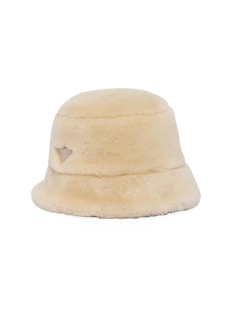 Shearling Bucket Hat