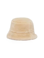 Shearling Bucket Hat