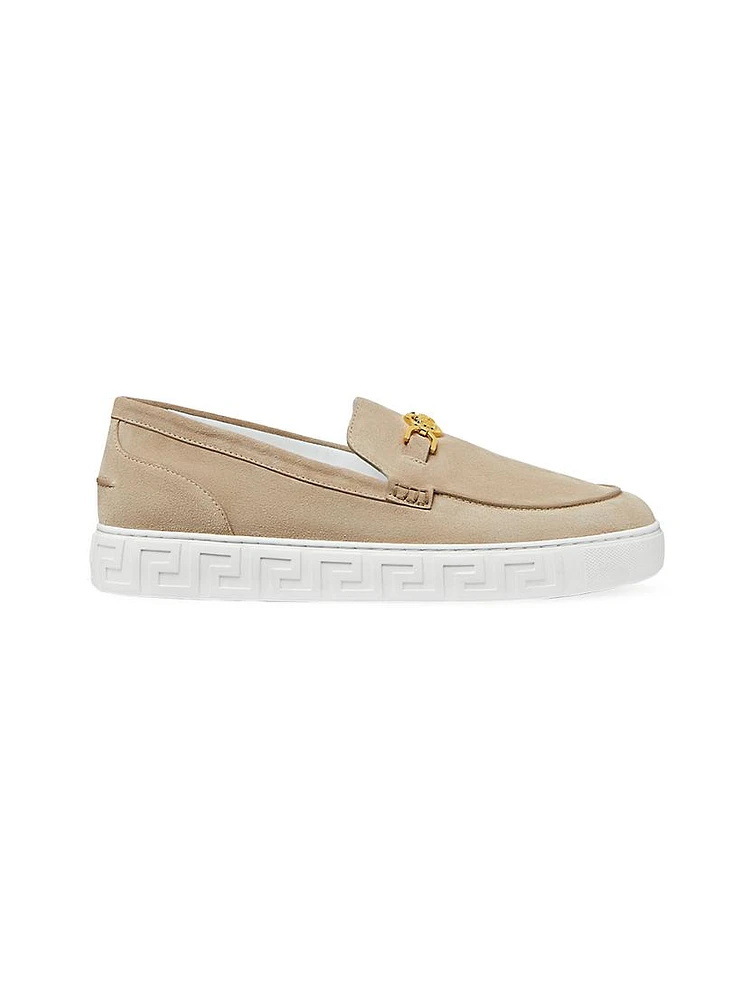 Medusa Suede Moccasins