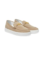 Medusa Suede Moccasins