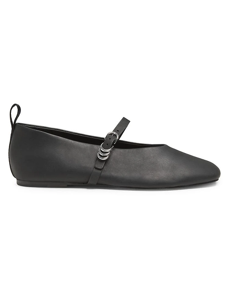 Spire Leather Mary Jane Flats