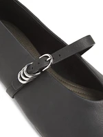 Spire Leather Mary Jane Flats