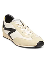 Retro Runner Slim Suede Sneakers