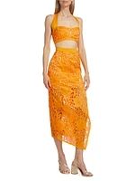 Irene Lace Midi-Skirt