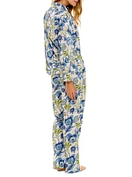 Blue Serenity Emma Green Medusa 2-Piece Pajama Set