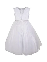 Girl's Sparkle Lace & Tulle Dress