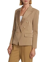 Kenzie Satin Lapel Blazer