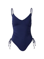 Havana Side-Tie One-Piece Swimsuit