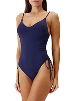 Havana Side-Tie One-Piece Swimsuit