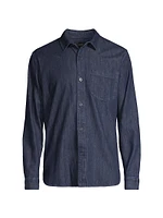 Denim Relaxed-Fit Shirt