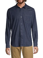 Denim Relaxed-Fit Shirt