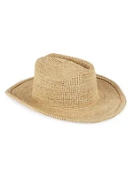 Raffia Cowboy Hat