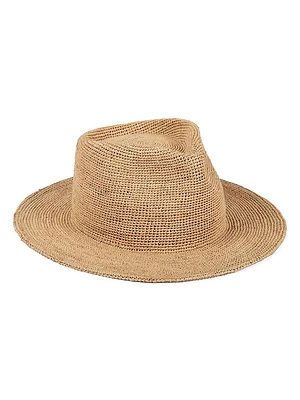 Raffia Straw Fedora