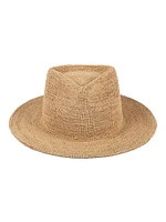 Raffia Straw Fedora