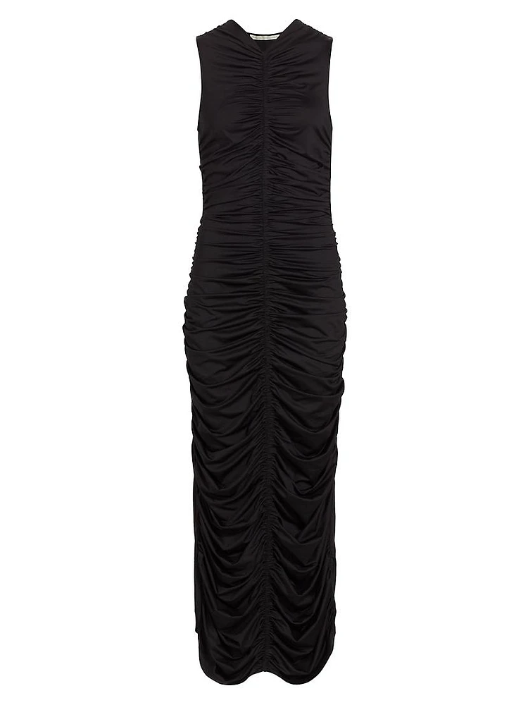 Roxie Ruched Maxi Dress