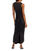 Roxie Ruched Maxi Dress