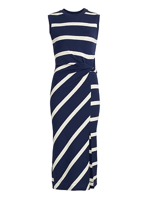 Cody Striped Sleeveless Dress