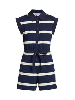 Ludlow Striped Romper