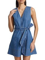 Reina Denim Minidress