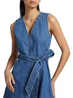 Reina Denim Minidress