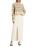 Farah Stripe Wool Sweater