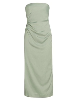 Harriet Strapless Midi-Dress