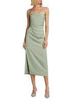 Harriet Strapless Midi-Dress