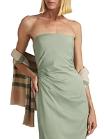 Harriet Strapless Midi-Dress