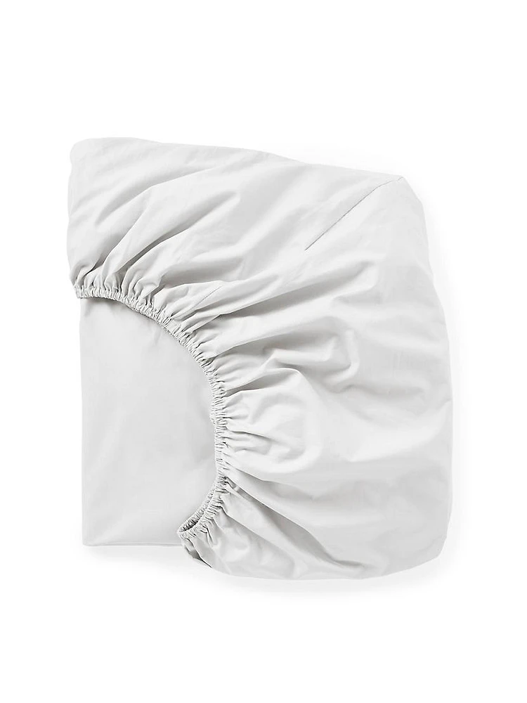 300 TC Organic Percale Fitted Sheet