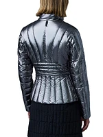 Lany Metallic Quilted Down Jacket