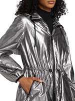 Isha Metallic Windbreaker Jacket