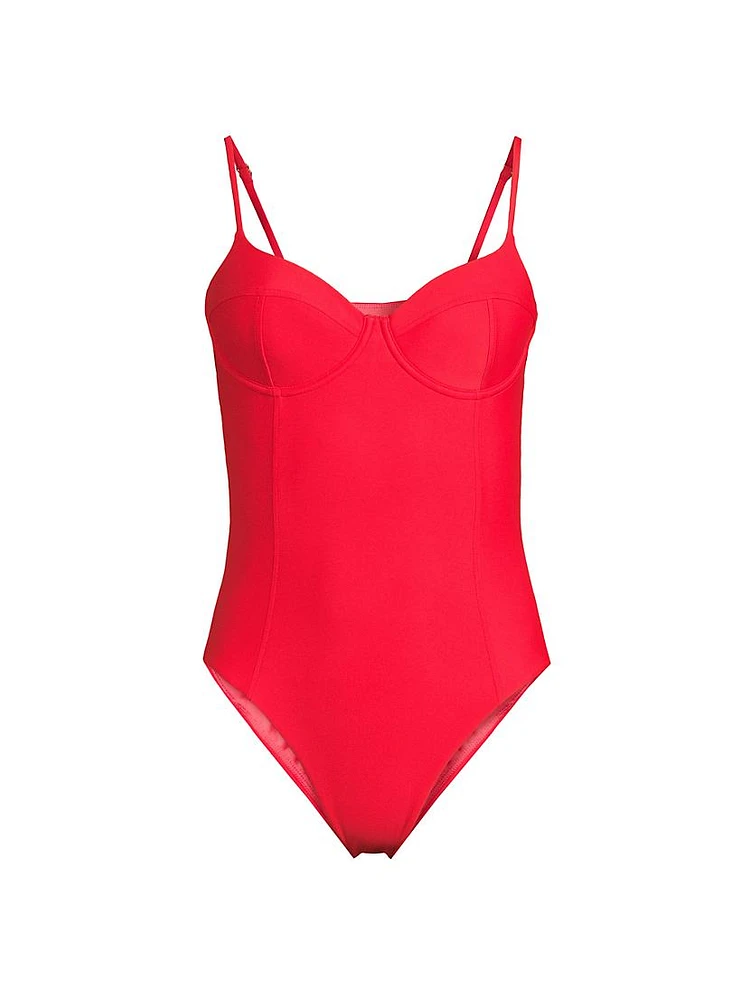 Jayda Bustier One-Piece Swimsuit