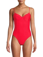 Jayda Bustier One-Piece Swimsuit