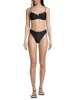 Amani Scalloped Bikini Bottom