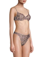 Nola Leopard Underwire Bikini Top