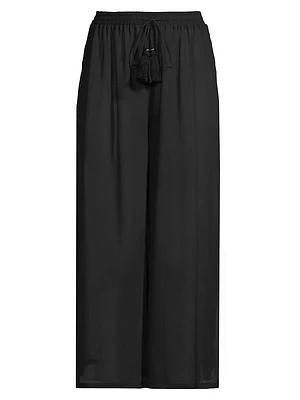 Shelby Tassel Cover-Up Pants