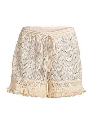 Mina Lace Cover-Up Shorts