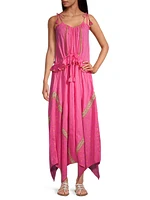 Alma Tassel Cover-Up Maxi Dress