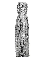 Michaela Sequined Cover-Up Dress