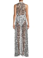 Michaela Sequined Cover-Up Dress