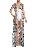 Michaela Sequined Cover-Up Dress