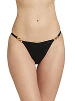 Damier Jacquard Bikini-Cut Panty