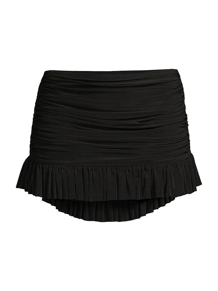 Richie Ruched Swim Skirt