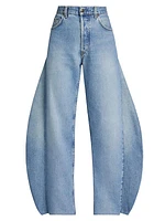 Curved Barrel Jeans