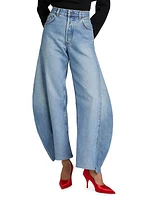 Curved Barrel Jeans