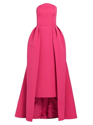 Arch Strapless High-Low Gown